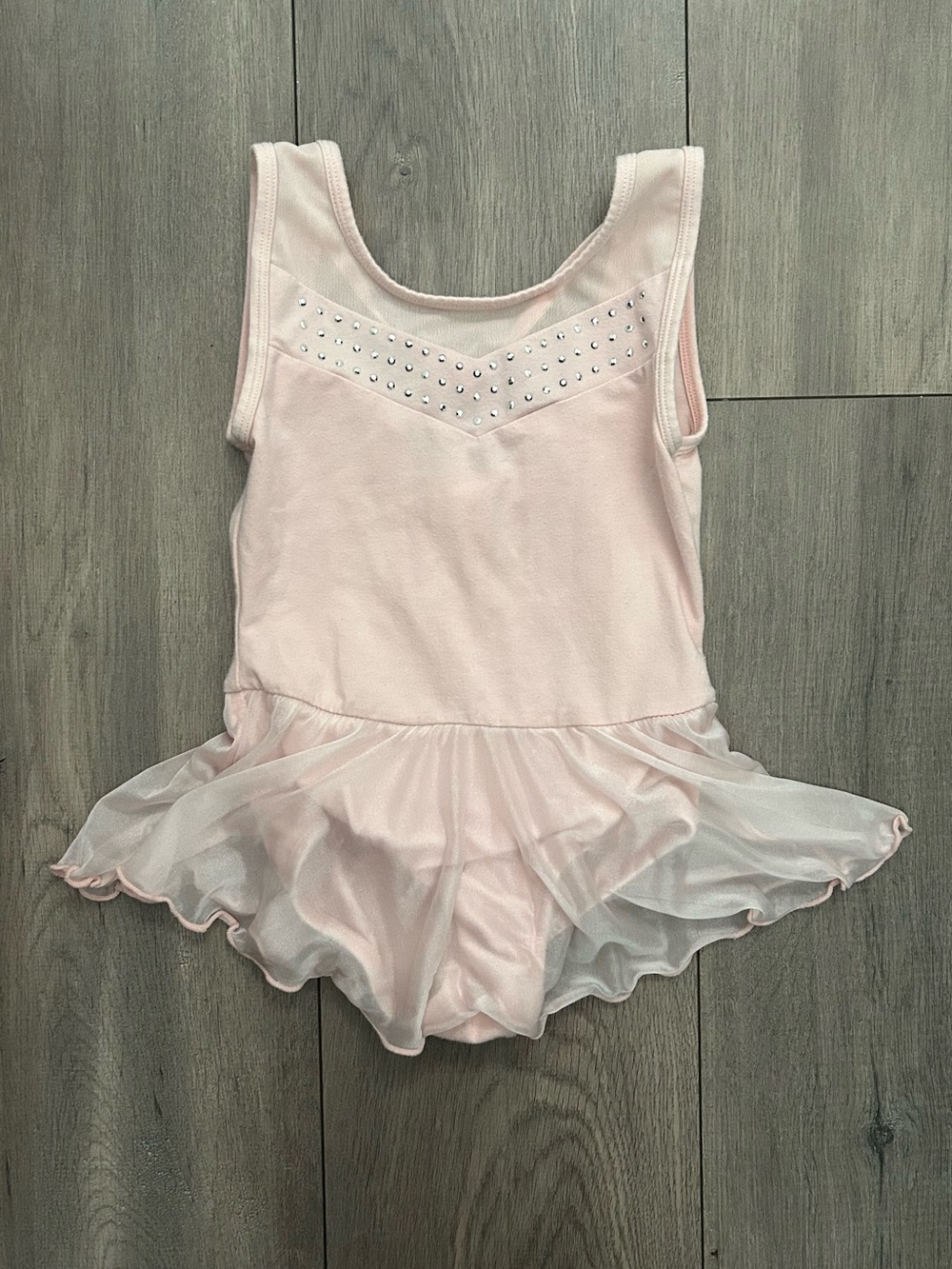 Cat & Jack Pink Skirted Ballet Dance Leotard - Size 6